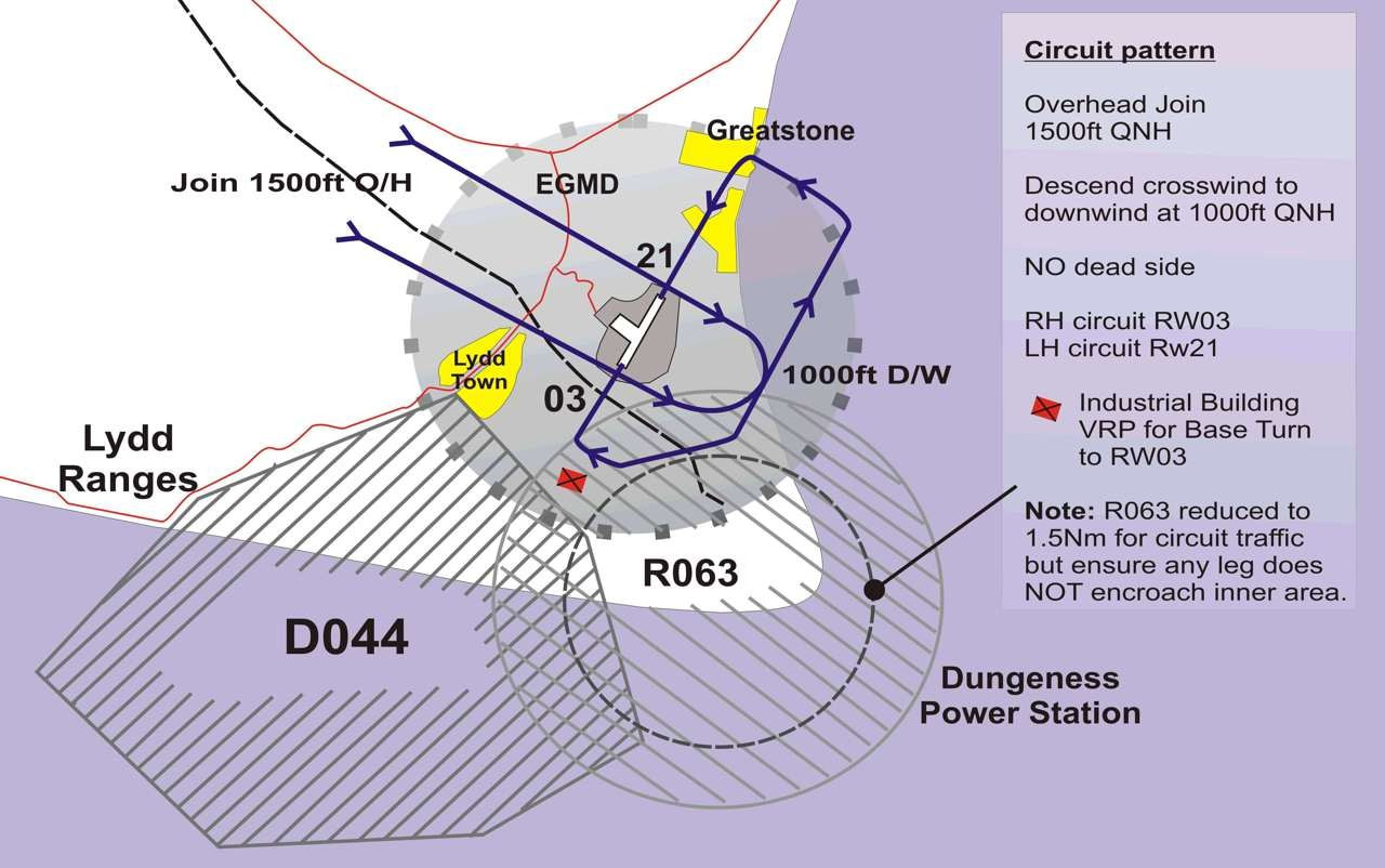 Lydd Standard Approach - pilot info