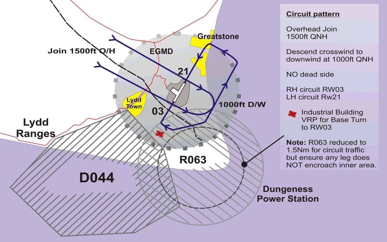 Lydd Standard Approach - pilot info